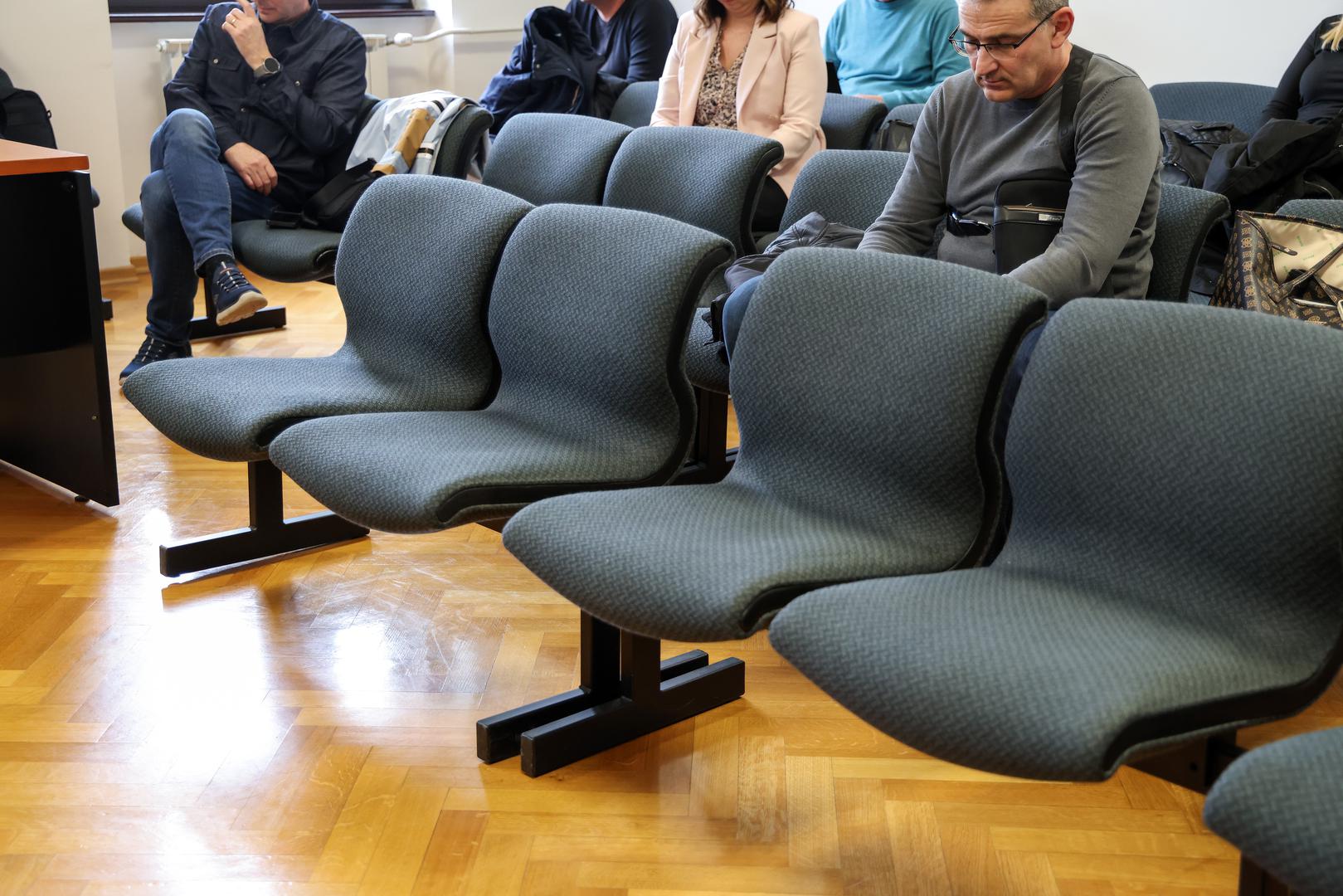 12.03.2026., Zupanijski sud, Osijek - Izricanje presude bivsem vukovarsko-srijemskom zupanu Damiru Dekanicu za laziranje i zataskavanje okolnosti prometne nesrece iz 2022. koju je pijan skrivio sluzbenim vozilom zupanije. Photo: Zeljko Lukunic/PIXSELL