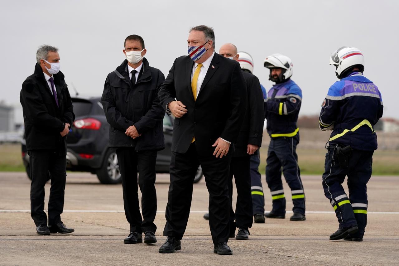 U.S. Secretary of State Mike Pompeo visits France