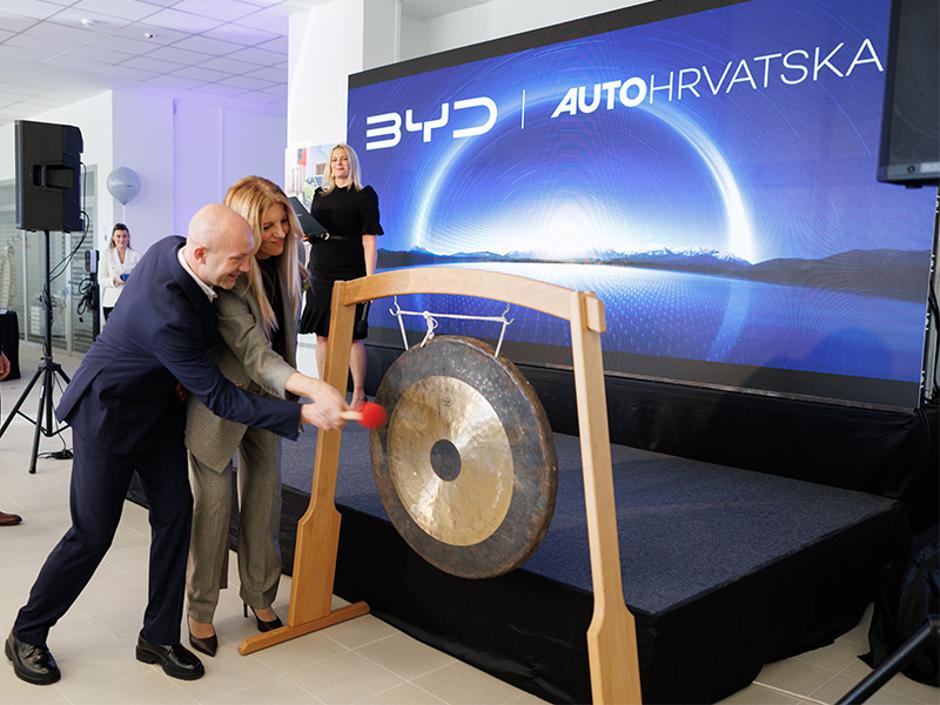 Suradnja između BYD i Auto Hrvatske