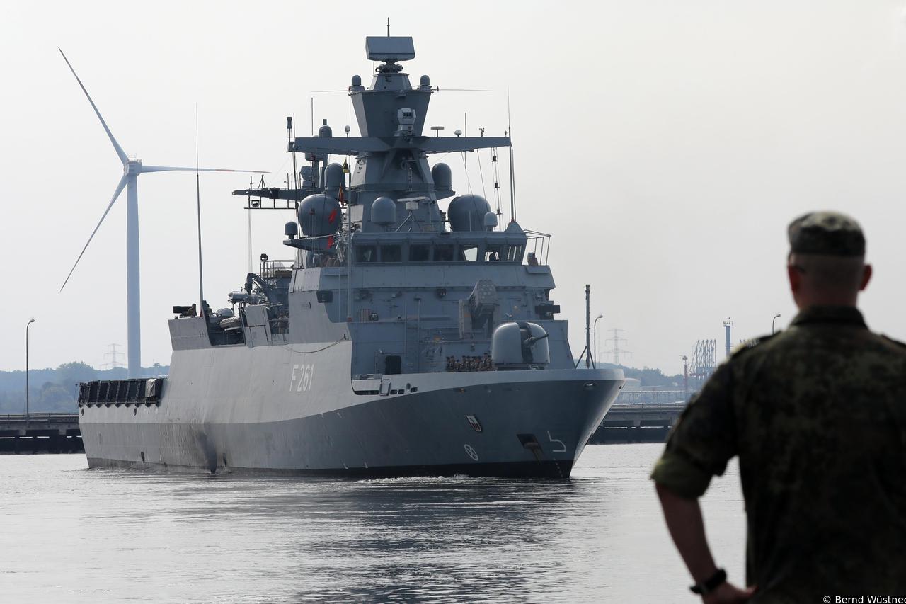 Corvette "Magdeburg" takes off for the UNIFIL mission