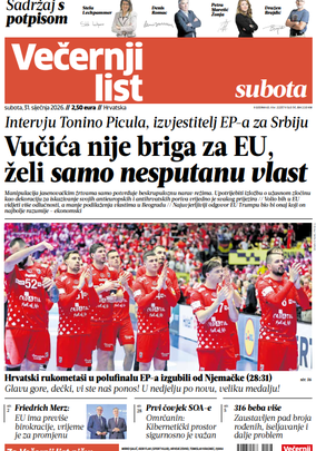 Naslovnica 31.01.2026.