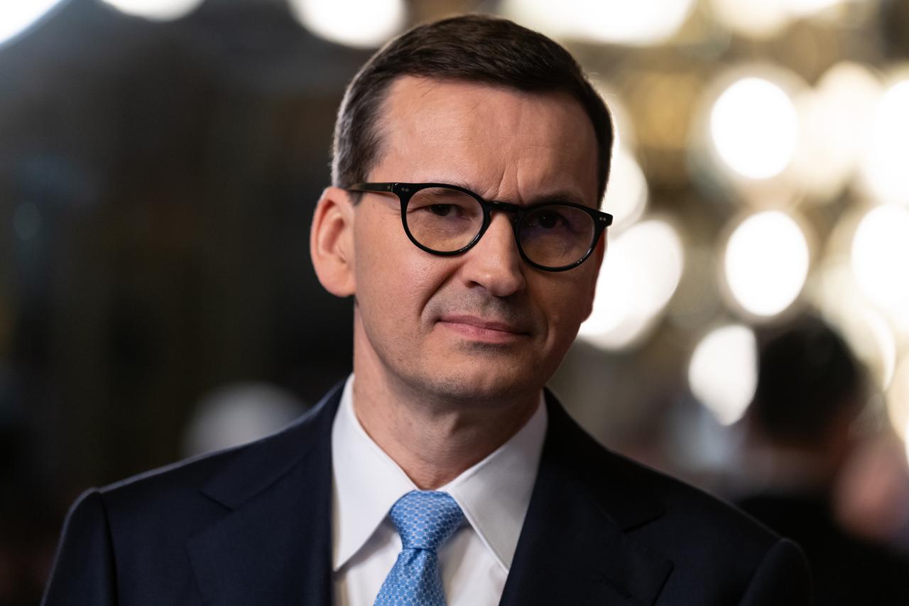 US VP Harris Meets PM Mateusz Morawiecki of Poland