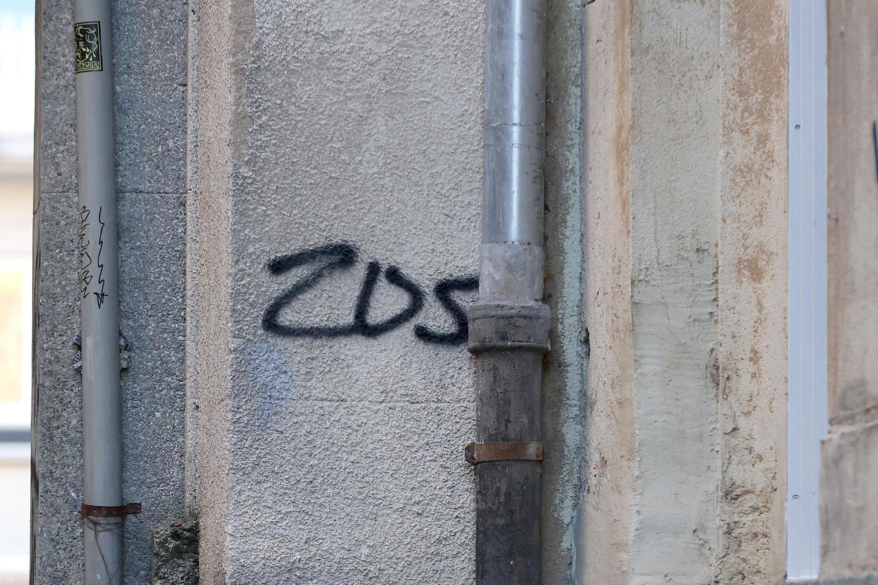 Zagreb:  Neprimjereni grafiti u centru grada