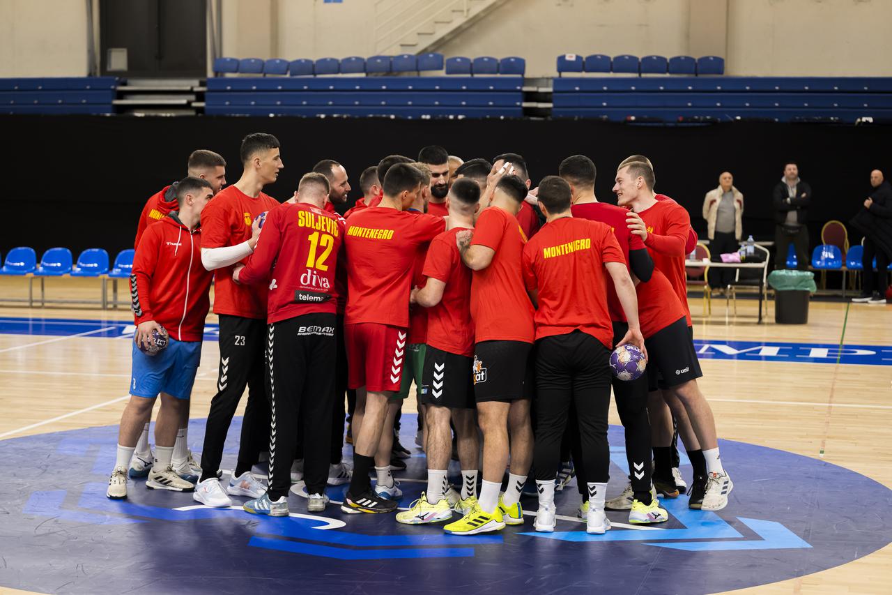 Podgorica: Okupljanje crnogorske rukometne reprezentacije