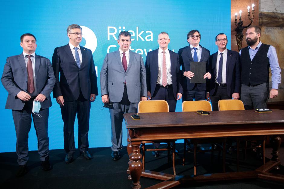 Rijeka: Potpisivanje Ugovora o koncesiji za razvoj i gospodarsko korištenje Zagreb Deep Sea kontejnerskog terminala