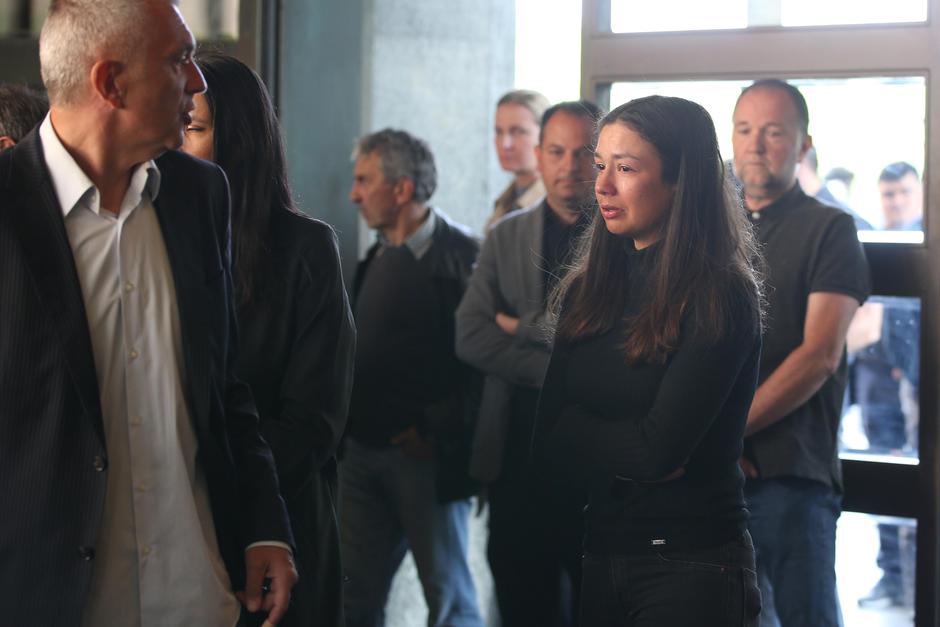 Zagreb: Pogreb trenera  Kristijana Schneidera na Krematoriju