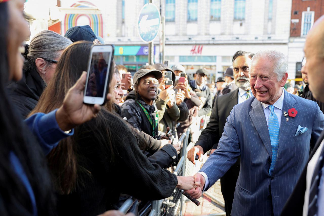 FILE PHOTO: Britain's Prince Charles meets Prince's Trust Young Entrepreneurs At The Brixton NatWest Branch