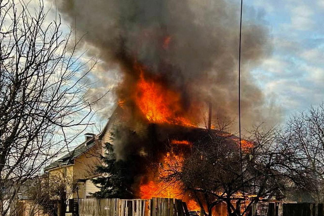 Missiles attack on Kyiv