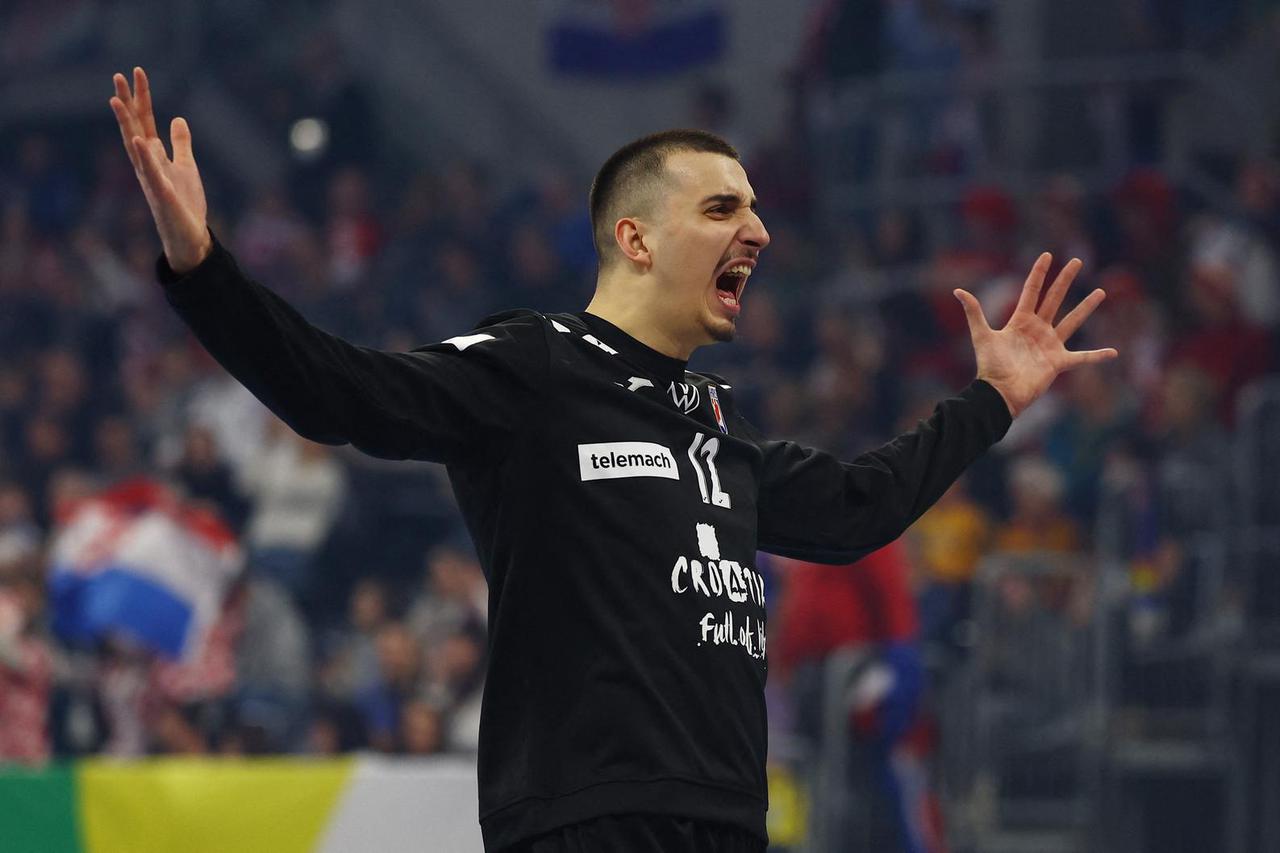 EHF 2024 Men's European Handball Championship - Preliminary Round - Group B - Croatia v Austria