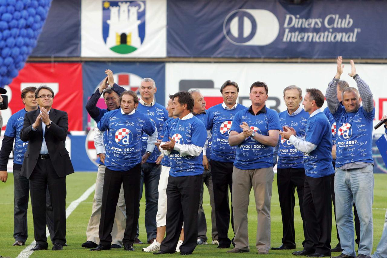 ARHIVA - Dinamo pobjedom nad Hajdukom završio sezonu 2006./07 te osvojio još jedan naslov prvaka