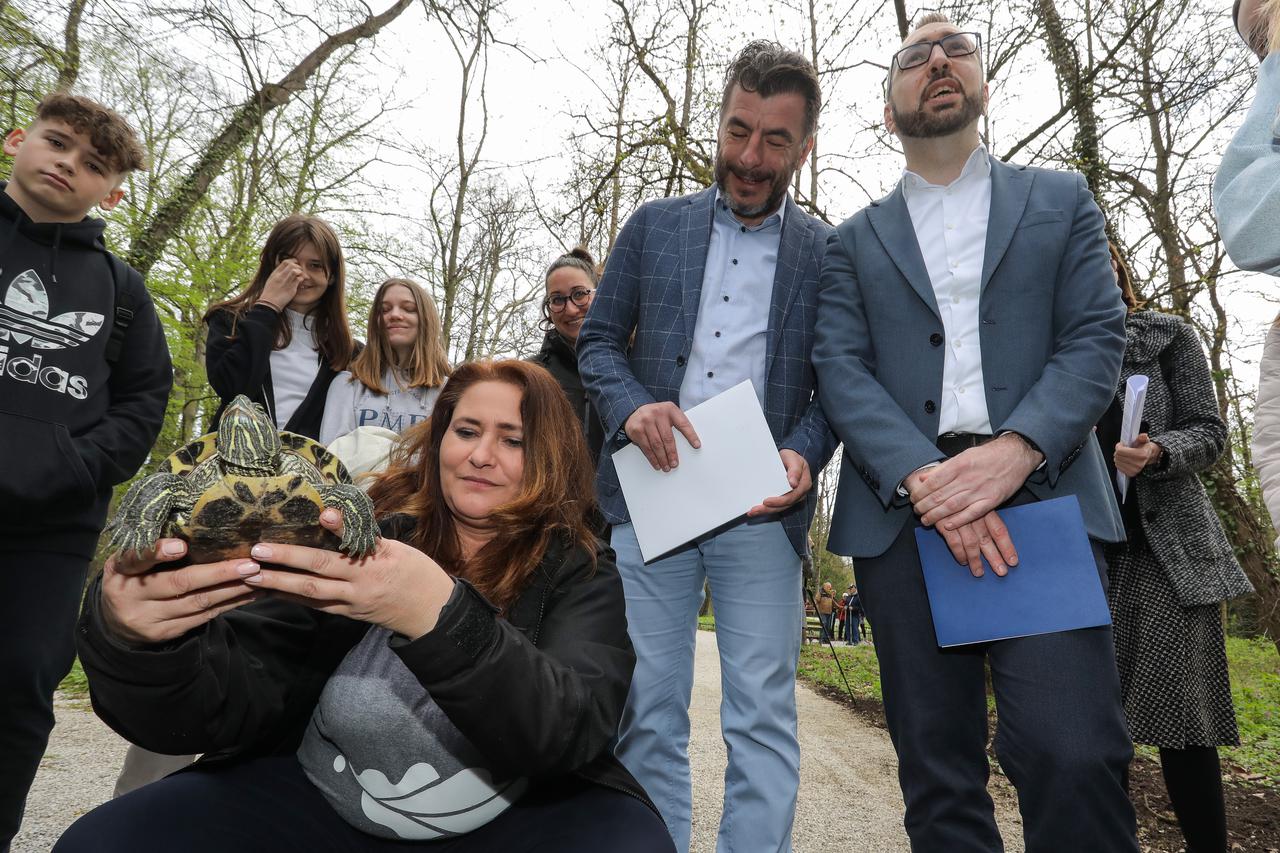 Zagreb: Gradonačelnik Tomašević obišao Centar za bioraznolikost "Sirius" u parku Maksimir