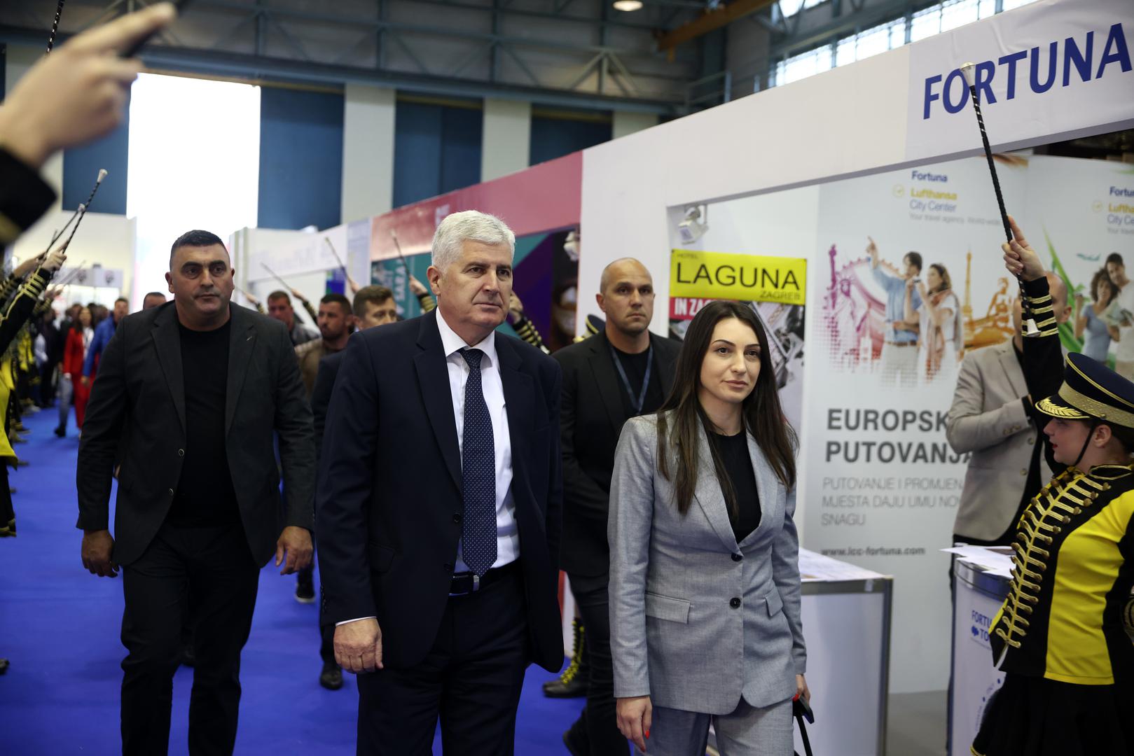 02.05.2023., Mostar, Bosna i Hercegovina - Izraleska veleposlanica Galit Peleg svecano je otvorila 24. Gospodarski sajam u Mostaru. Otvaranju su nazocili mnogobrojni politicari kako iz Bosne i Hercegovine tako i iz regije. Na otvaranju se obratio i predsjednik Vlade Republike Hrvatske Andrej Plenkovic.  Photo: Denis Kapetanovic/PIXSELL