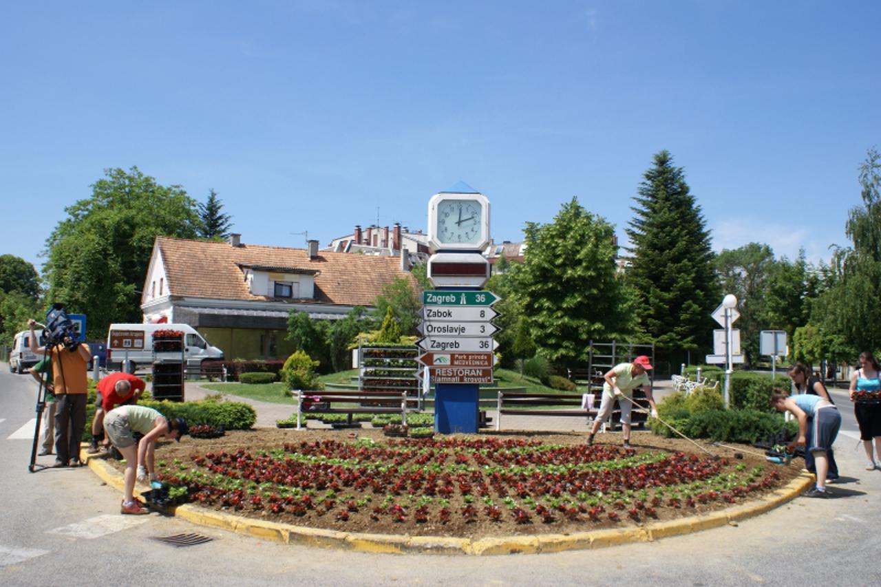 'Zagorje, Stubičke Toplice, središte Stubičkih Toplica, snimio: Mladen Kukas'