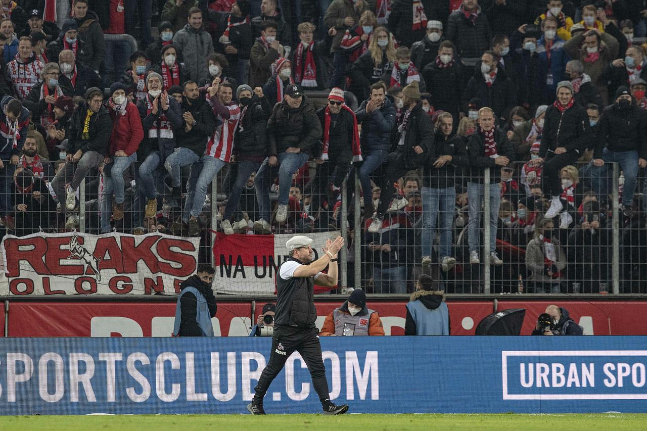 Soccer 1. Bundesliga / FC Cologne - Borussia Monchengladbach 4: 1.