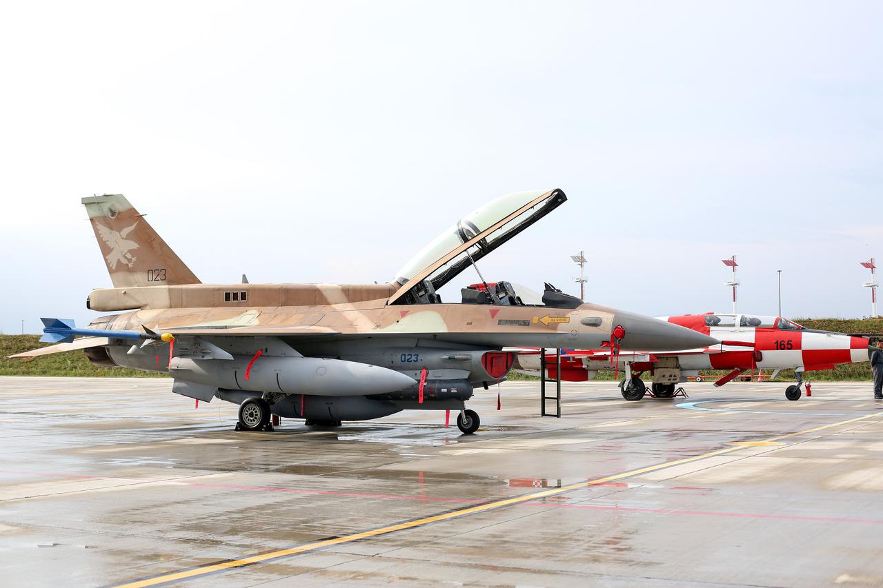 Zagreb: Borbeni avioni F-16 Barak Izraelskog ratnog zrakoplovstva