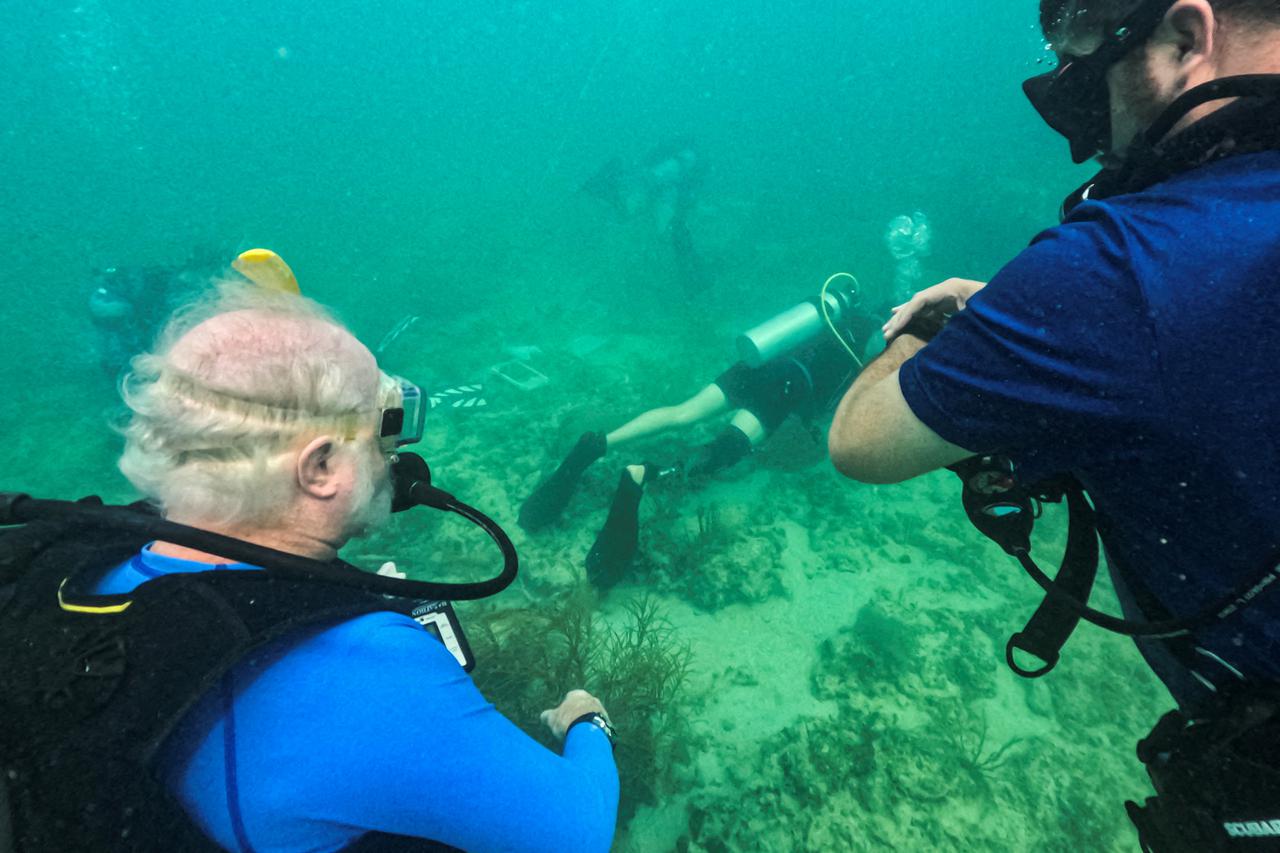 FILE PHOTO: High temperatures threaten Florida's coral reefs