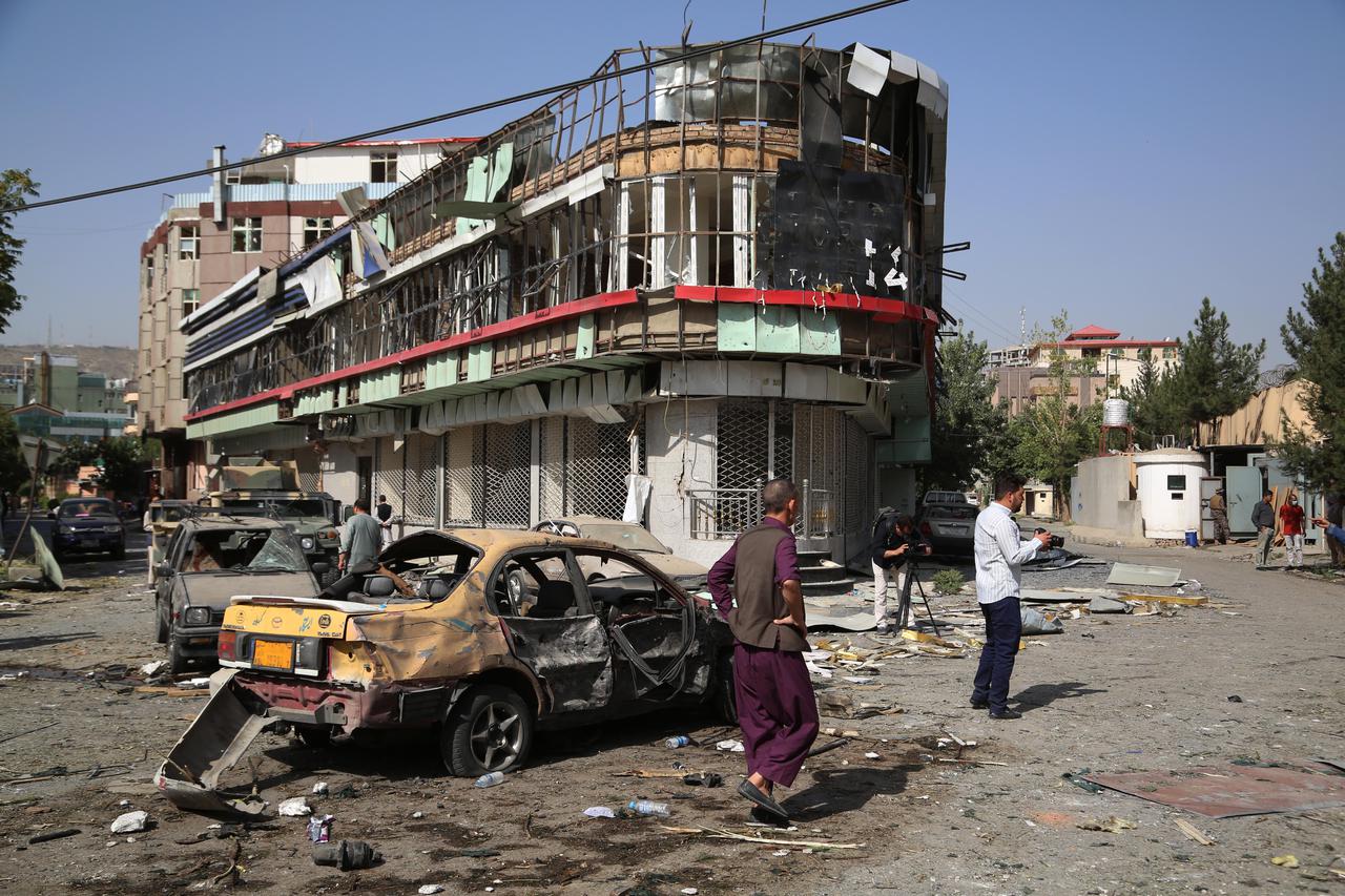 AFGHANISTAN-KABUL-ATTACK-CAR BOMB