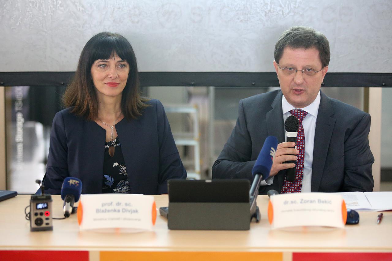 Zagreb: Blaženka Divjak i Zoran Bekić govorili o promjenama u visokom obrazovanju