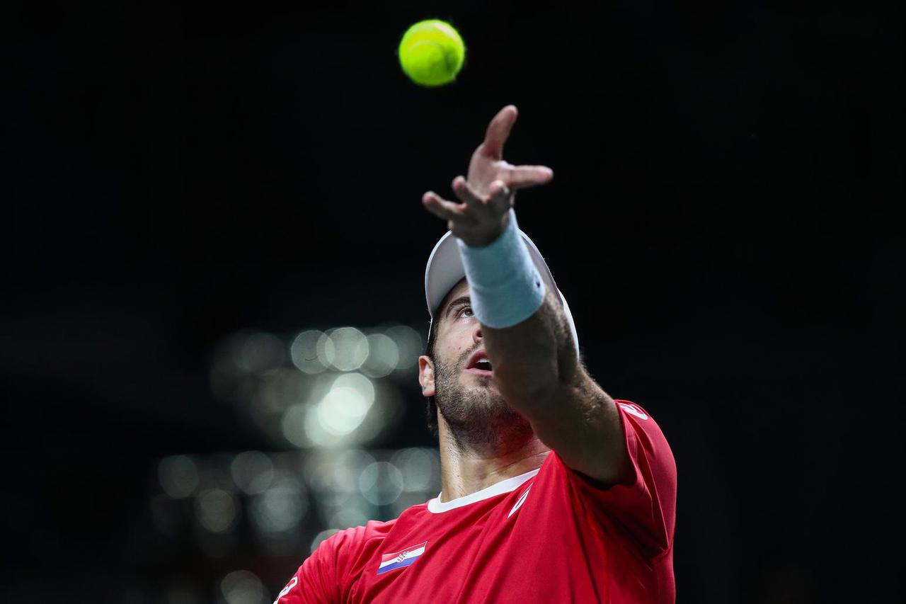 Malaga: Davis Cup, polufinale, Thanasi Kokkinakis - Borna Ćorić