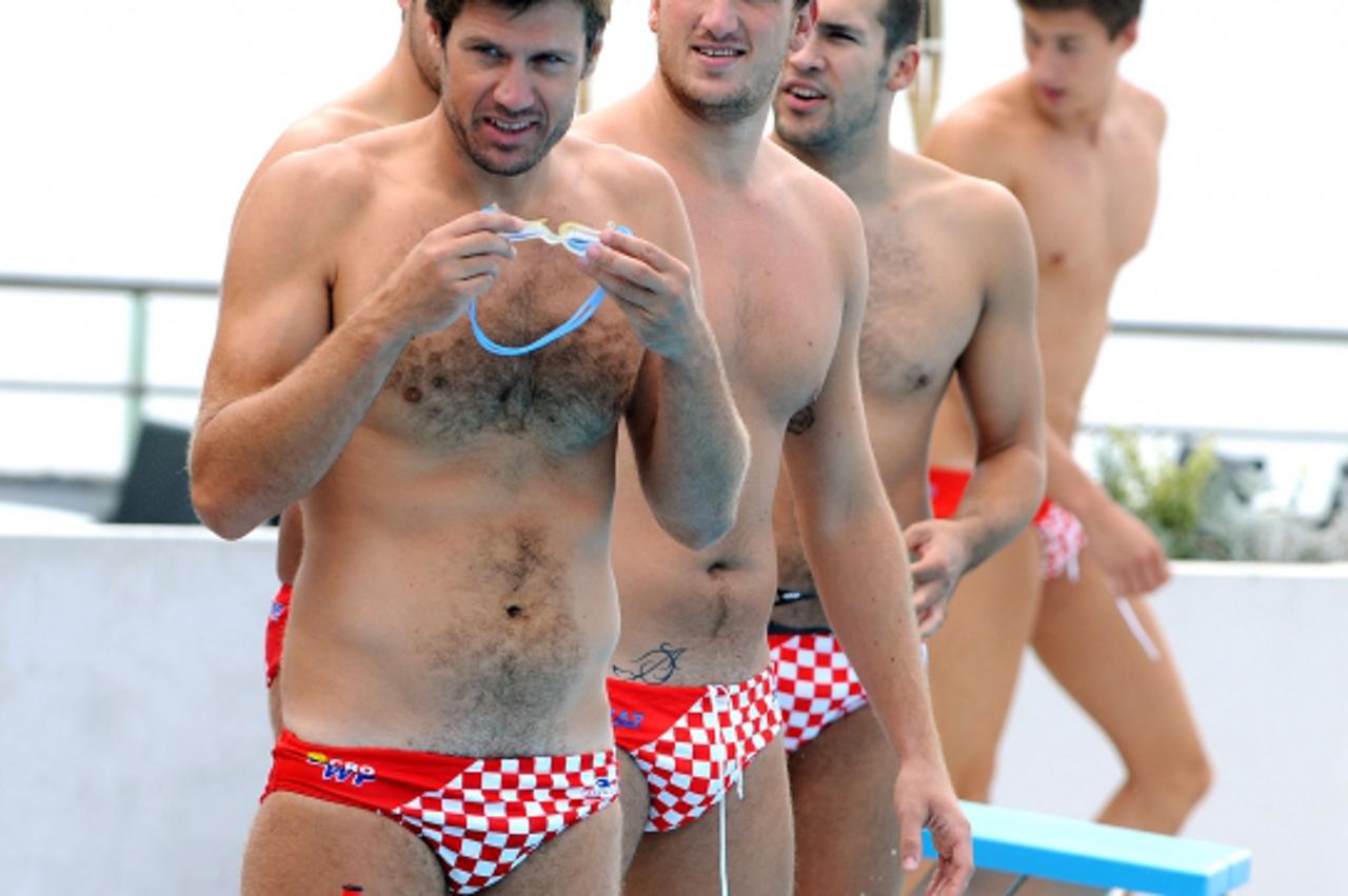 '06.08.2010., Rijeka - Pripreme hrvatske vaterpolo reprezentacije za EP. Igor Hinic.  Photo: Petar Fabijan/NoviList/Pixsell'