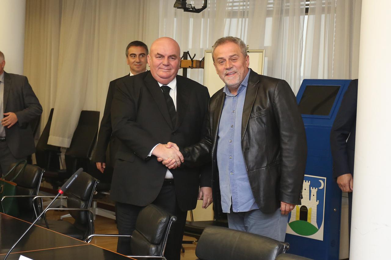 Gradonačelnik Bandić primio predsjednika Skupštine grada Jagodine