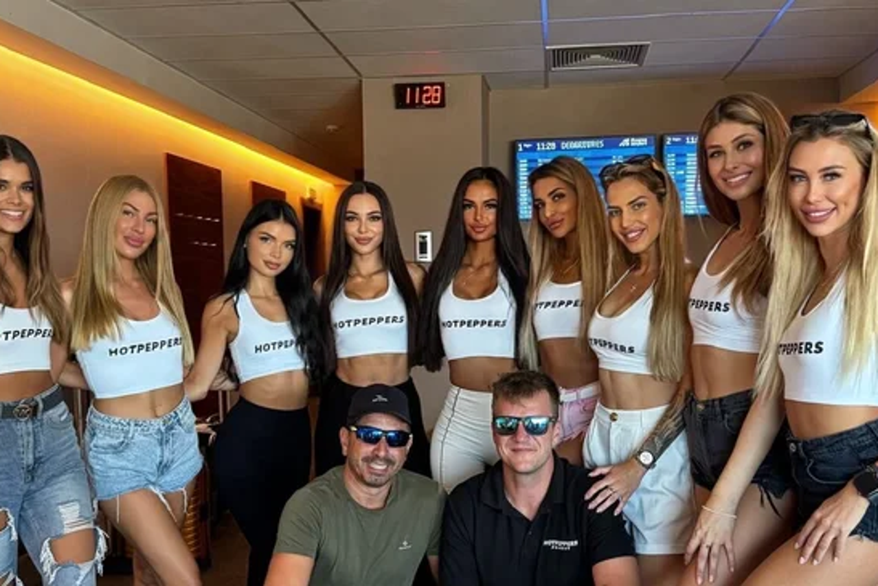 Djevojke iz kluba Hot Peppers