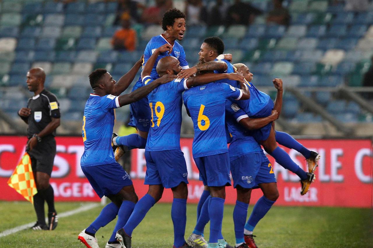 FILE PHOTO: Soccer Football - 2018 World Cup Qualifiers - South Africa v Cape Verde