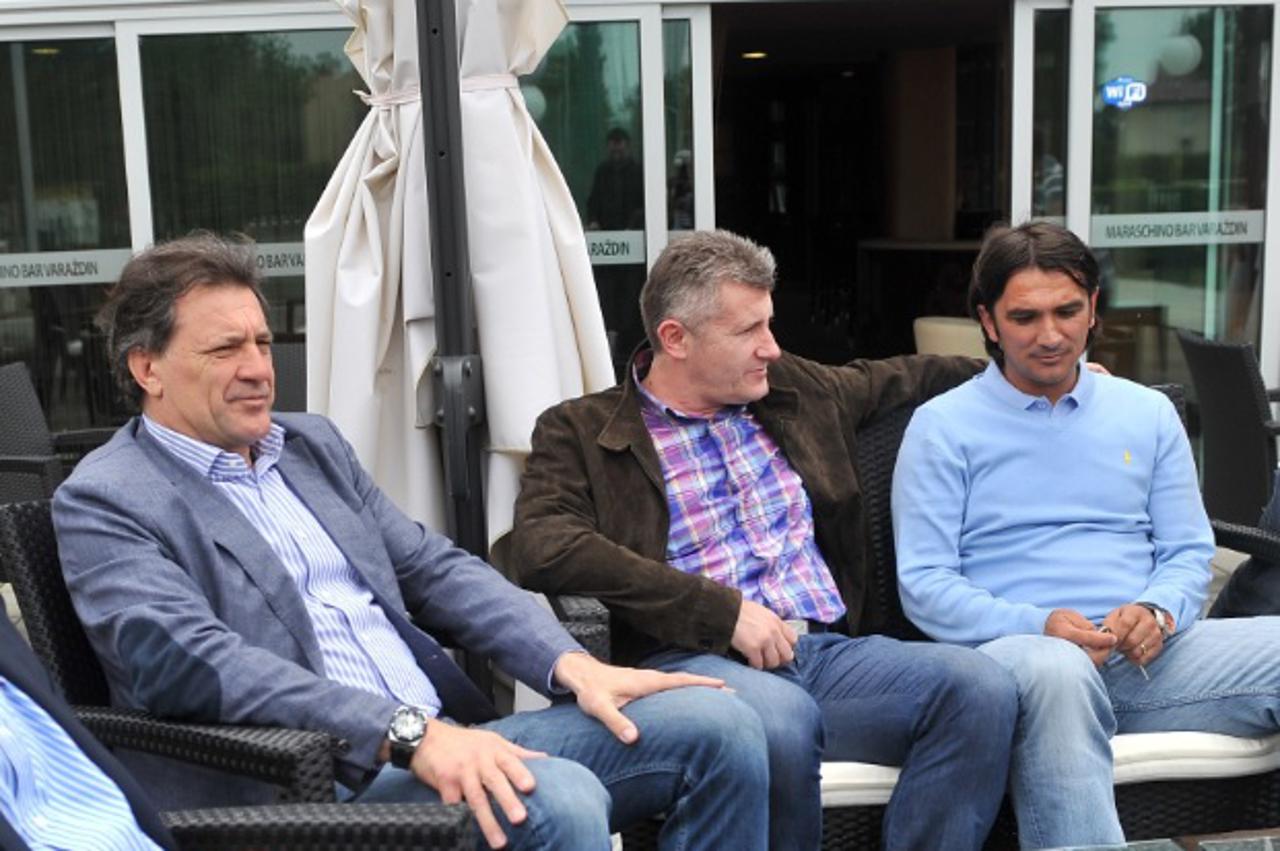 Zdravko Mamić, Davor Šuker i Zlatko Dalić