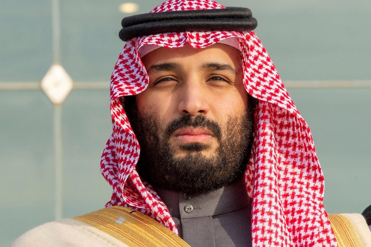 FILE PHOTO: Saudi Arabia's Crown Prince Mohammed bin Salman attends a graduation ceremony for the 95th batch of cadets from the King Faisal Air Academy in Riyadh