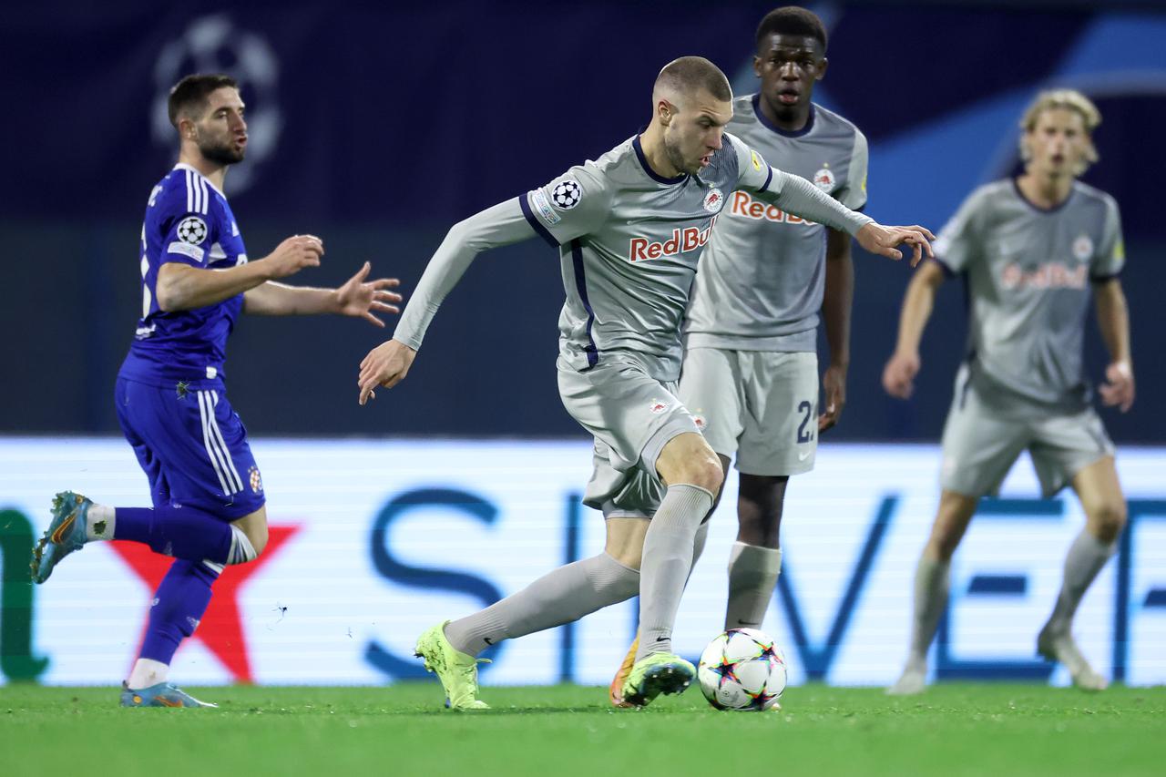 Zagreb: UEFA Liga prvaka, 4. kolo, skupina E, GNK Dinamo - Red Bull Salzburg