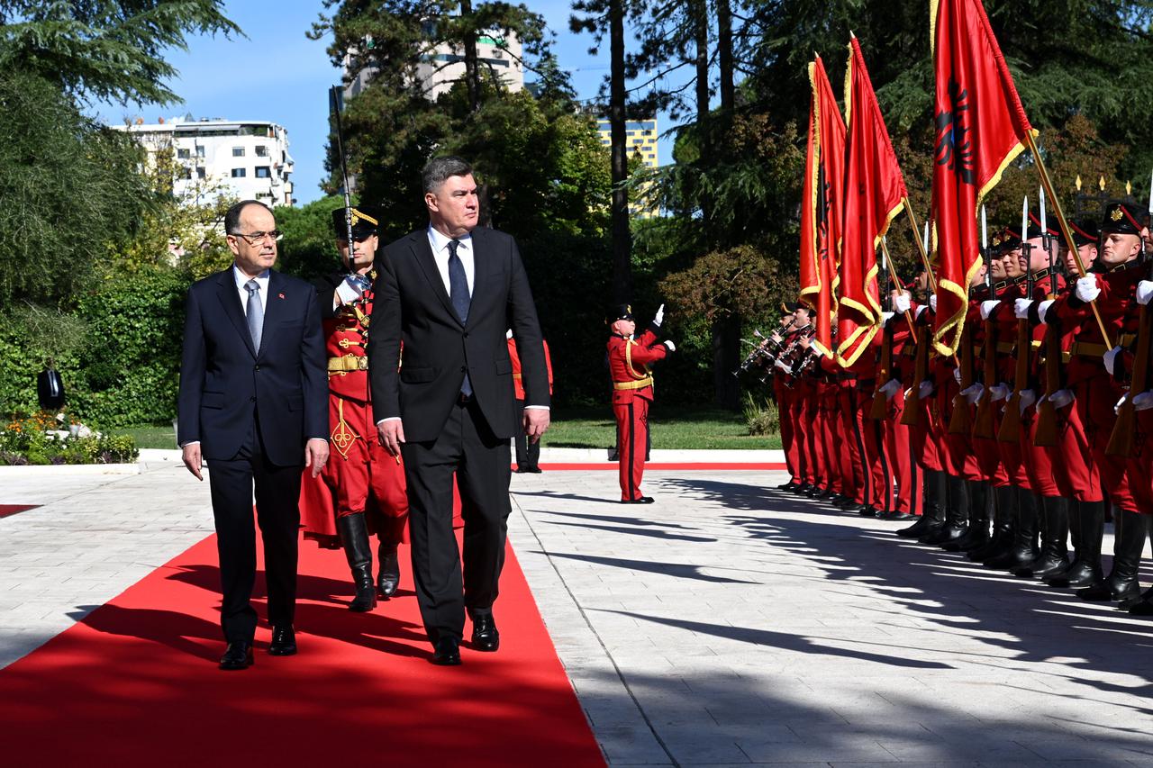 Zoran MIlanović u Albaniji