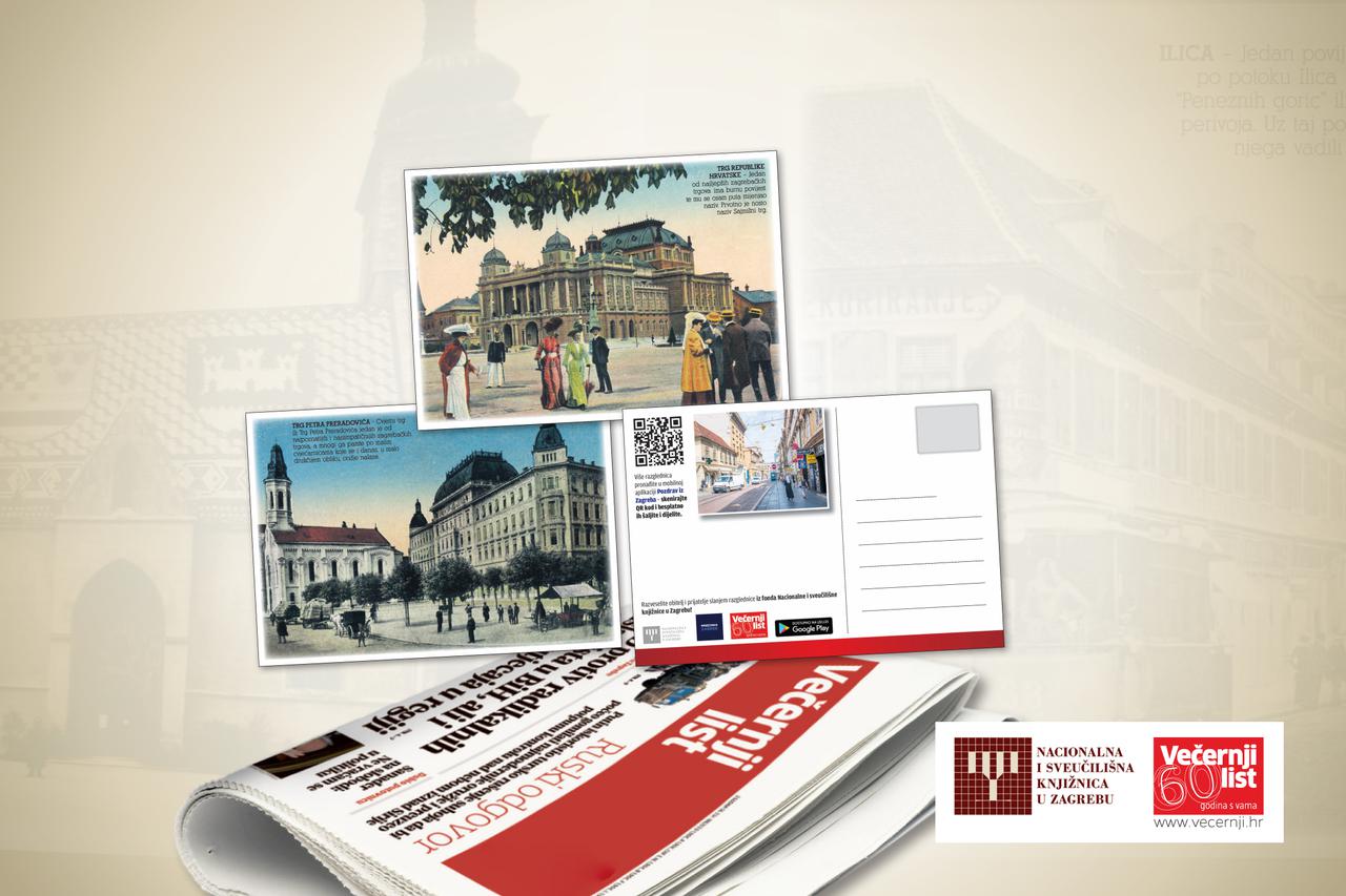Povijesna šetnja uz razglednice Zagreb – nekad i sad
