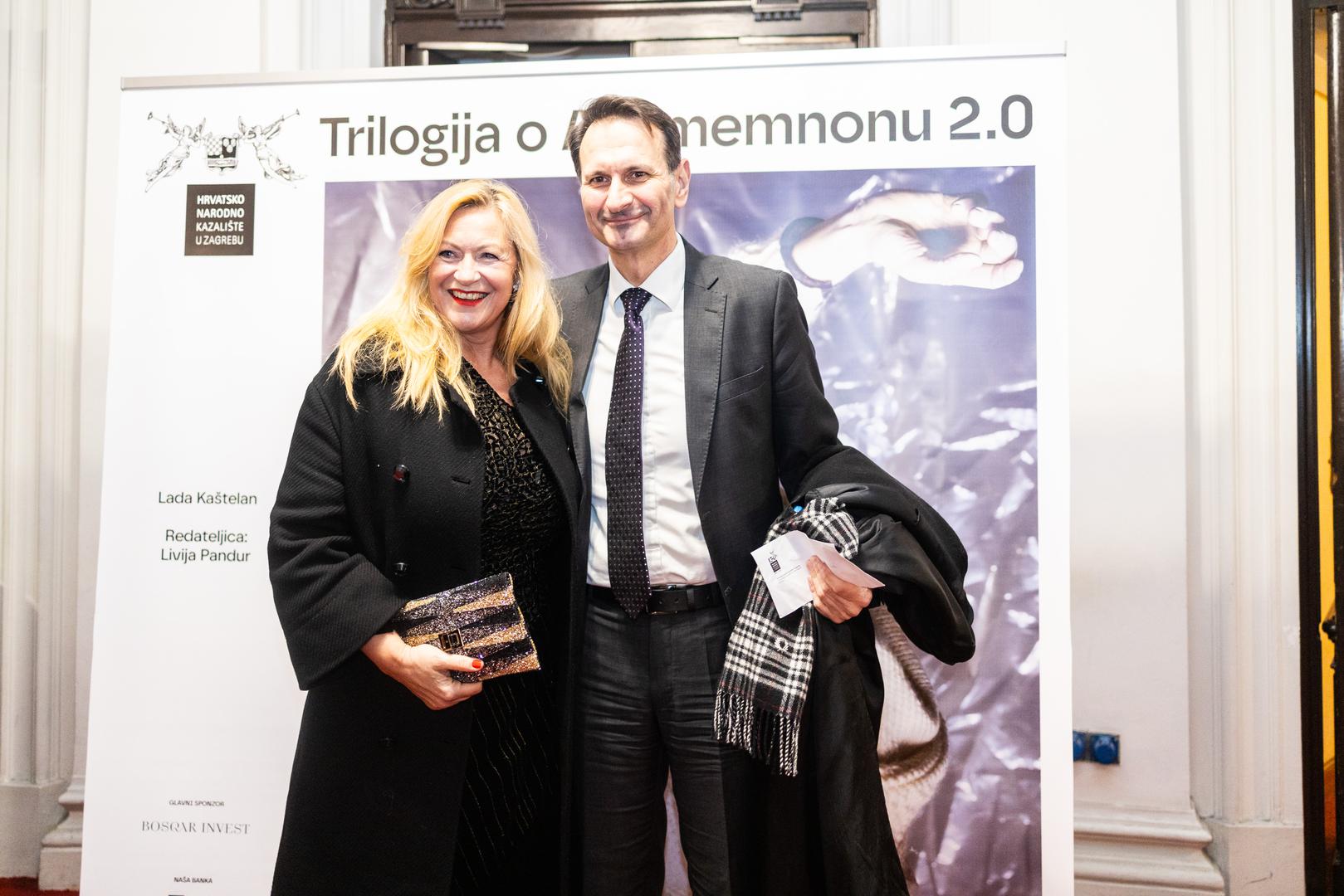 U Hrvatskom narodnom kazalištu u Zagrebu održana je premijera predstave 'Trilogija o Agamemnonu 2.0'