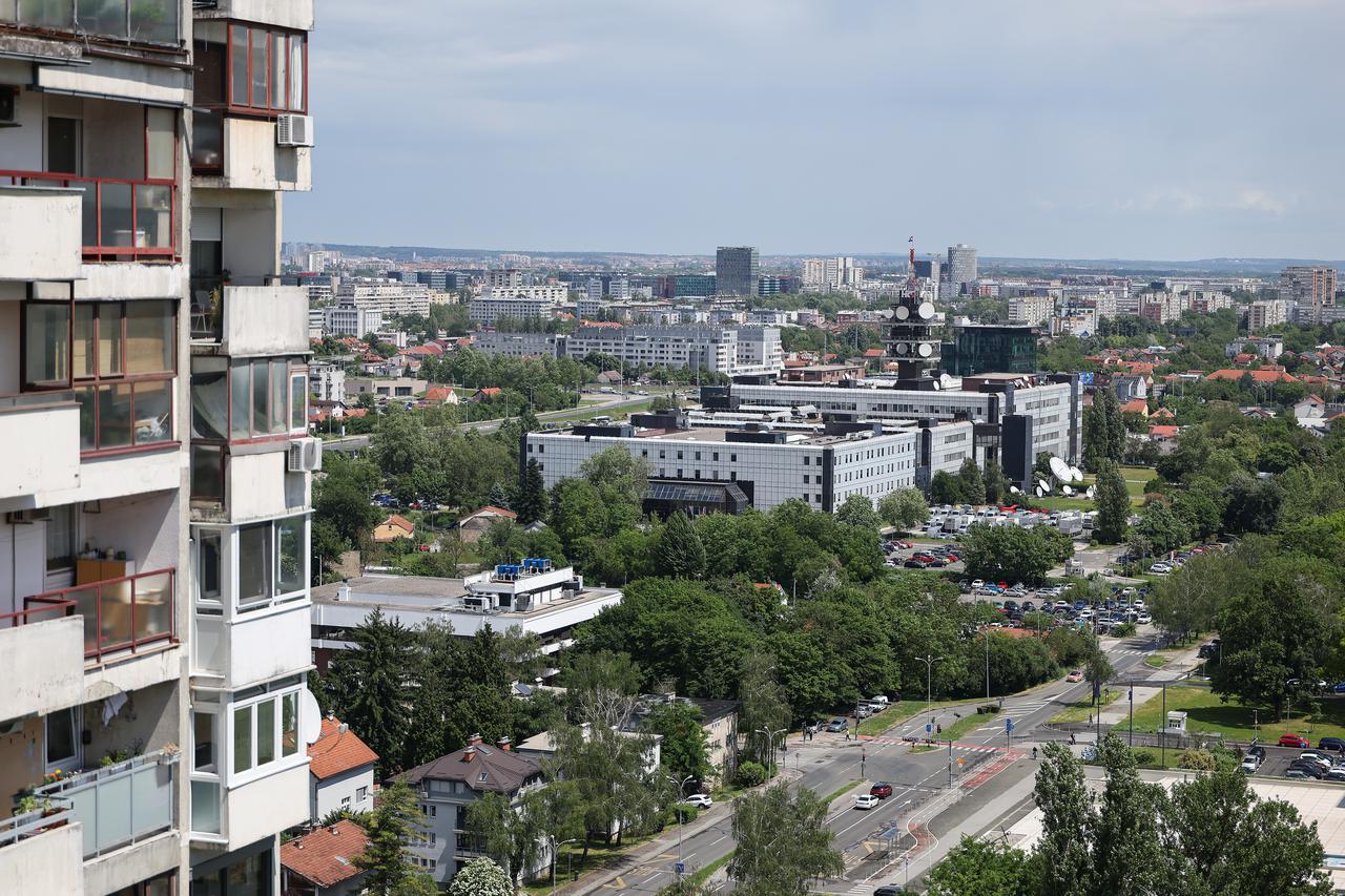 Panorama grada Zagreba