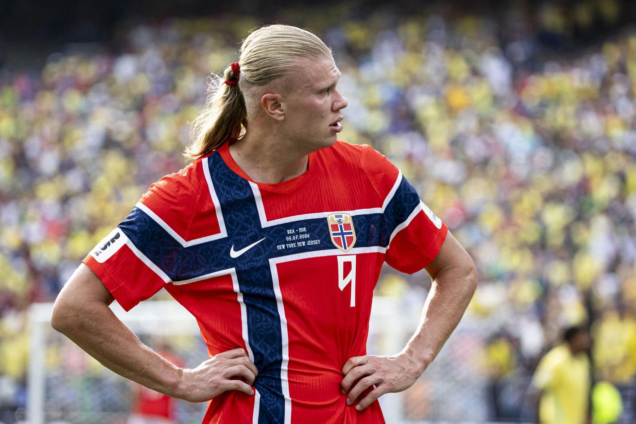 Match de 16ème de finale "Brésil - Norvège (1-2)" lors de la Coupe du Monde FIFA 2026 (FIFA World Cup 2026)