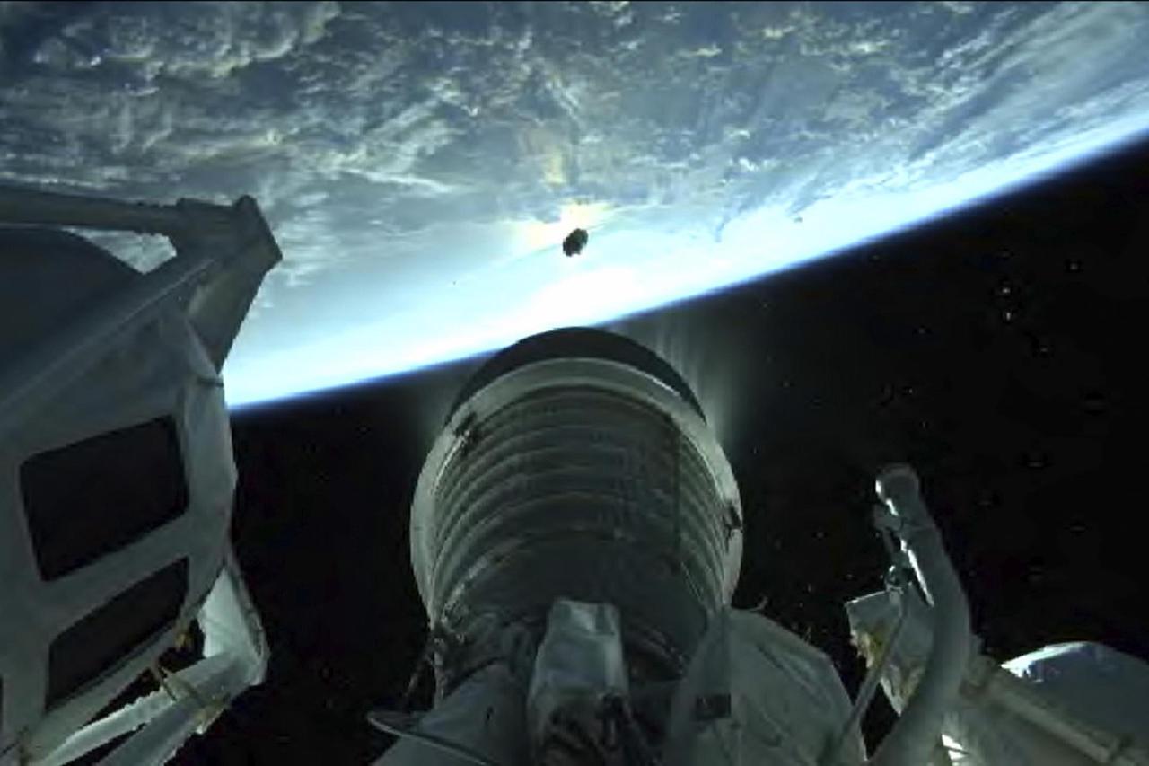 USA, Atlas V Raketenstart mit OSIRIS REx Weltraumsonde