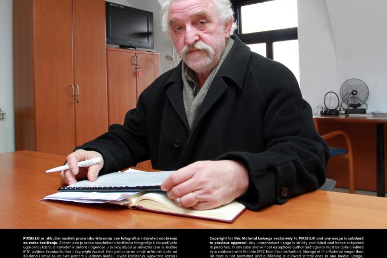 '18.02.2013., Palaca Herzer, Varazdin - Antun Misanovic, povjerenik predstecajne nagodbe tvrtke Varteks d.d.  Photo: Marko Jurinec/PIXSELL'