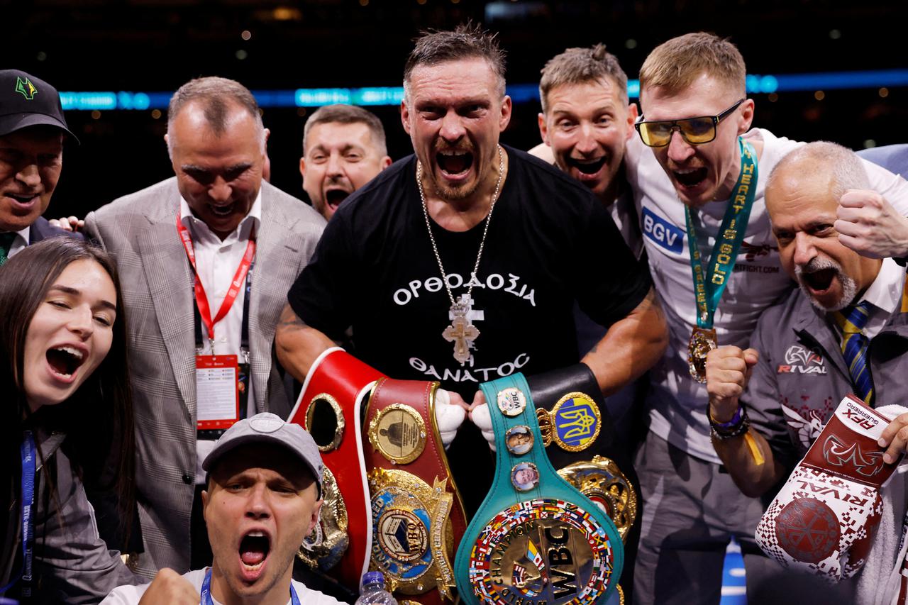 FILE PHOTO: Oleksandr Usyk v Daniel Dubois - WBC, WBO, WBA & IBF World Heavyweight Titles