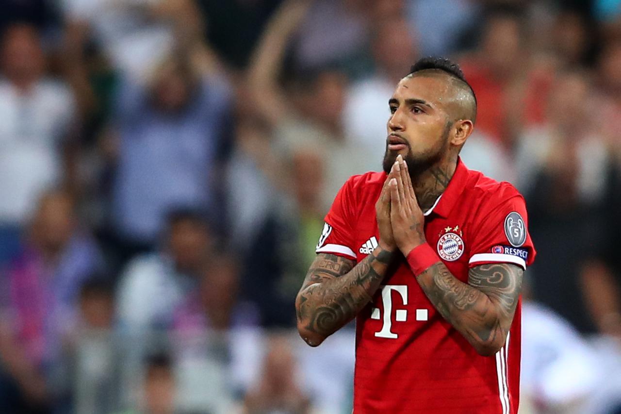 Arturo Vidal, Real - Bayern