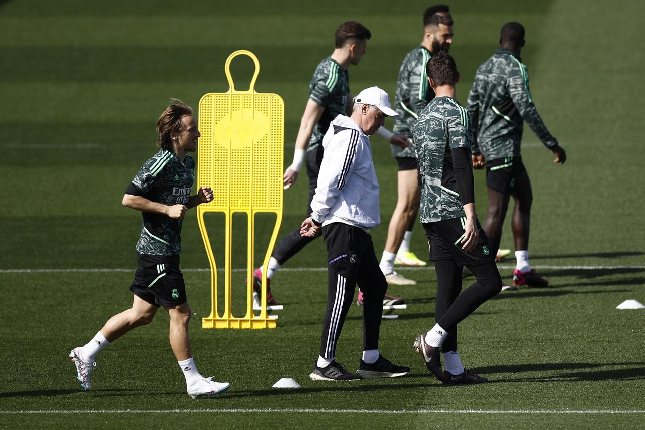 Champions League - Real Madrid Training