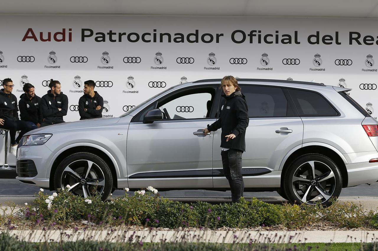 Madrid: Luka Modrić preuzeo je novi sponzorski Audi Q7 Sport