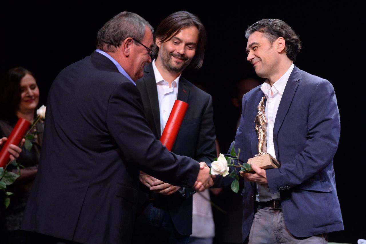 20.06.2015., Zagreb - Kazaliste Kerempuh, dodjela Nagrada na Danima satire. Drazen Klaric. Photo: Marko Lukunic/PIXSELL