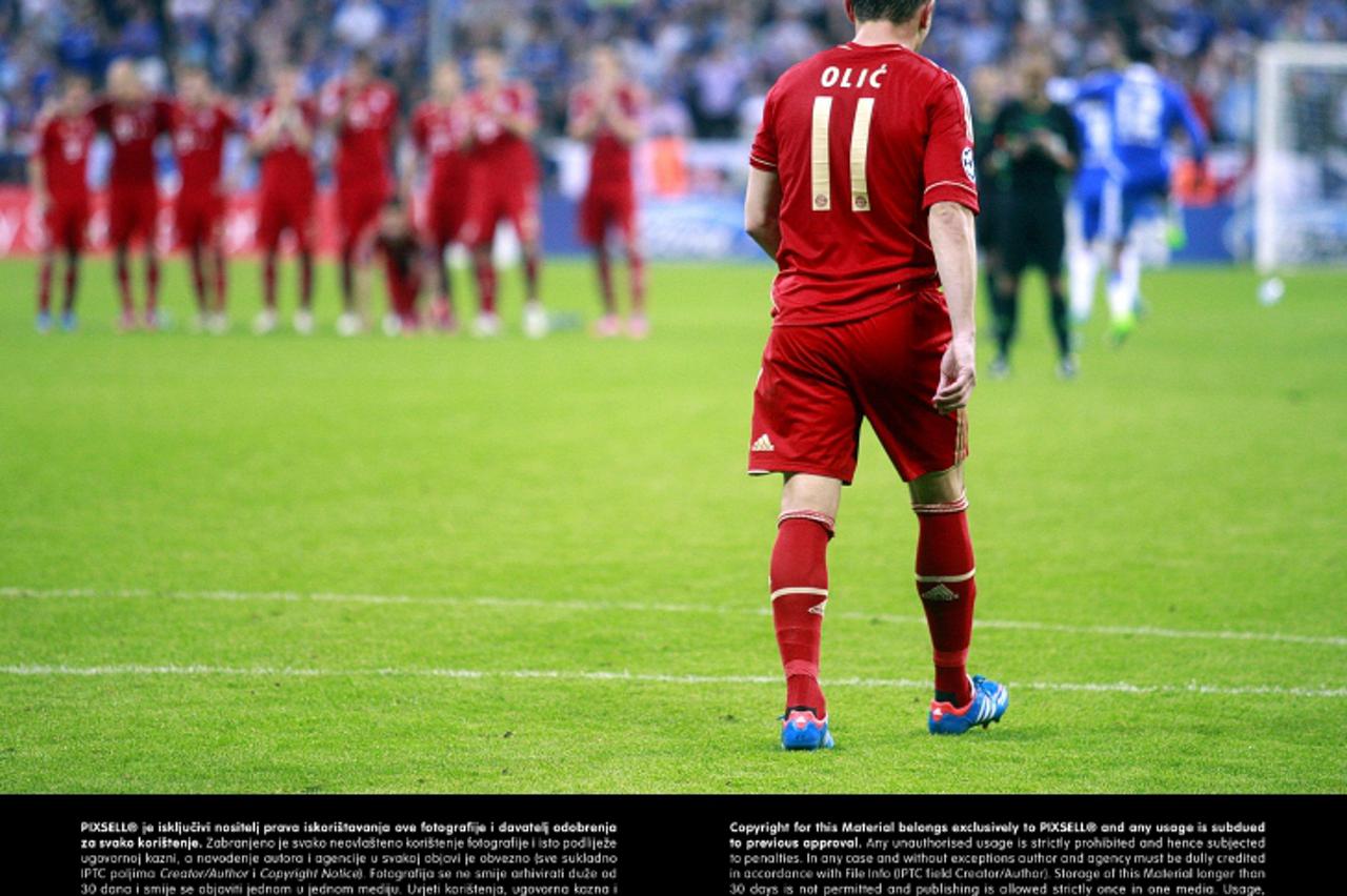 '19.05.2012., Muenchen, Njemacka - Finalna utakmica Lige prvaka, FC Bayern Muenchen - Chelsea FC. Chelsea je osvojio Lgu prvaka boljim izvodjenjem jedanaesteraca 5-4, nakon sto je u regularnom dijelu 