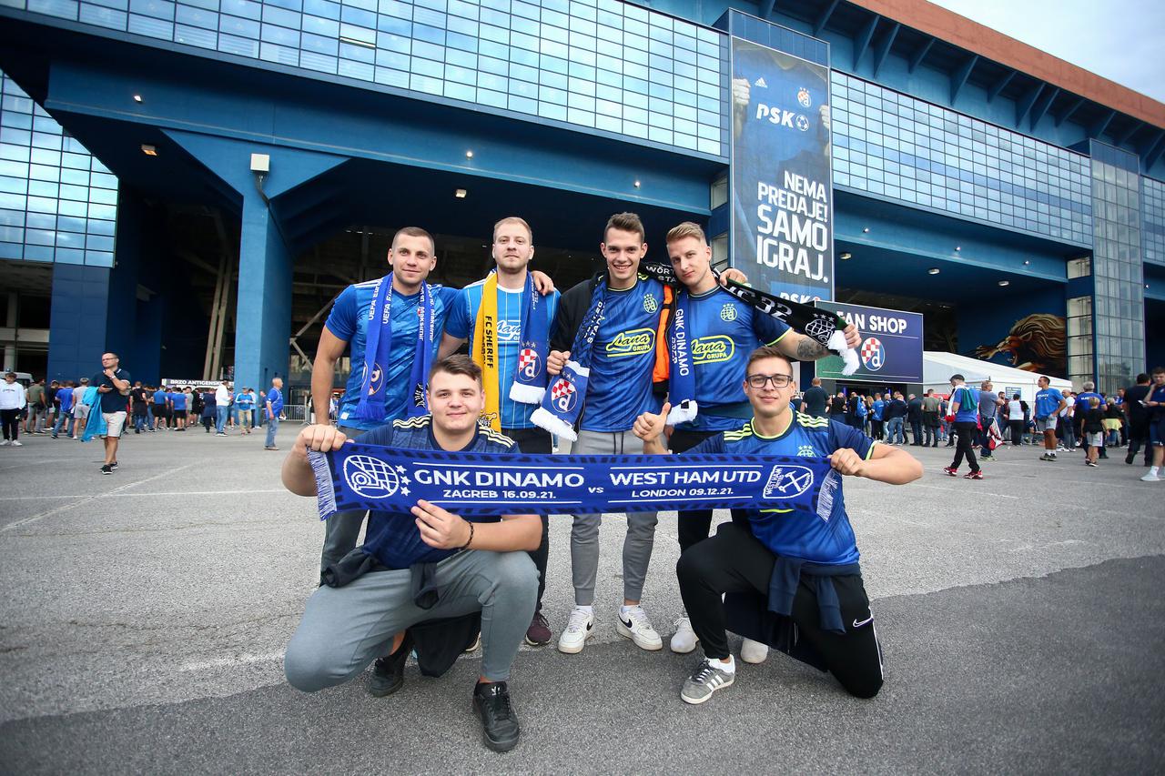 Zagreb: Dinamo i West Ham susreli se u 1. kolu Europske lige