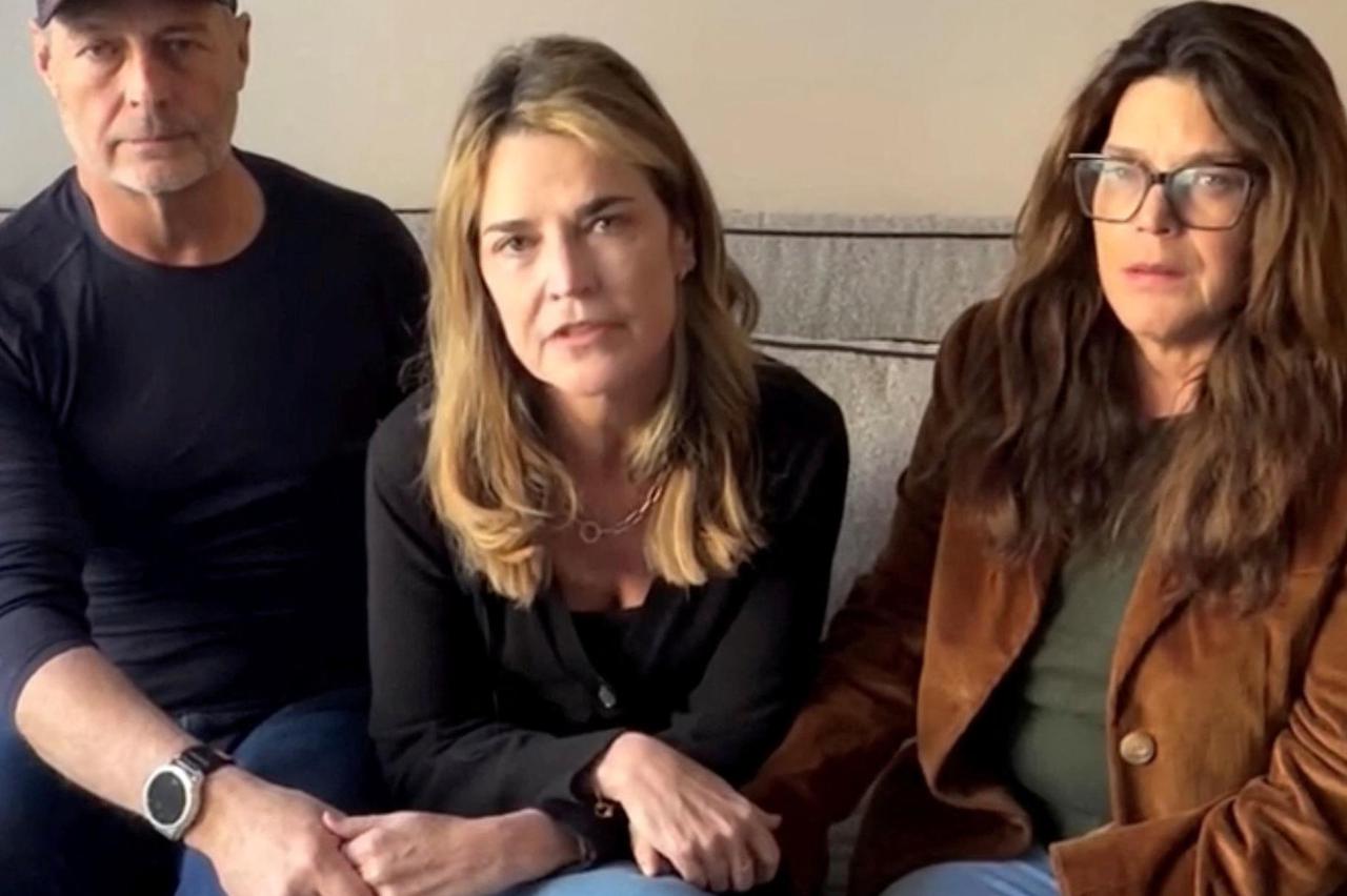 U.S. journalist and television host Savannah Guthrie speaks in a video message, addressing that they are willing to pay for the release of their elderly mother Nancy Guthrie