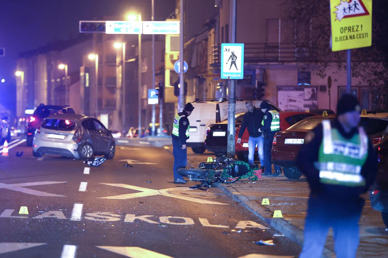 Zagreb: Jedna osoba je poginula u sudaru motocikla i osobnog automobila u Ilici