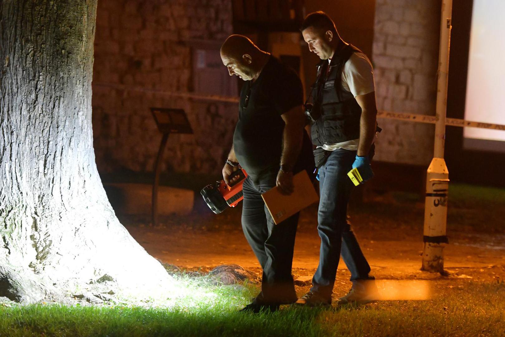 27.09.2025., Sibenik - Zena ozlijedjena pirotehnickim sredstvom na svadbi. Photo: Hrvoje Jelavic/PIXSELL