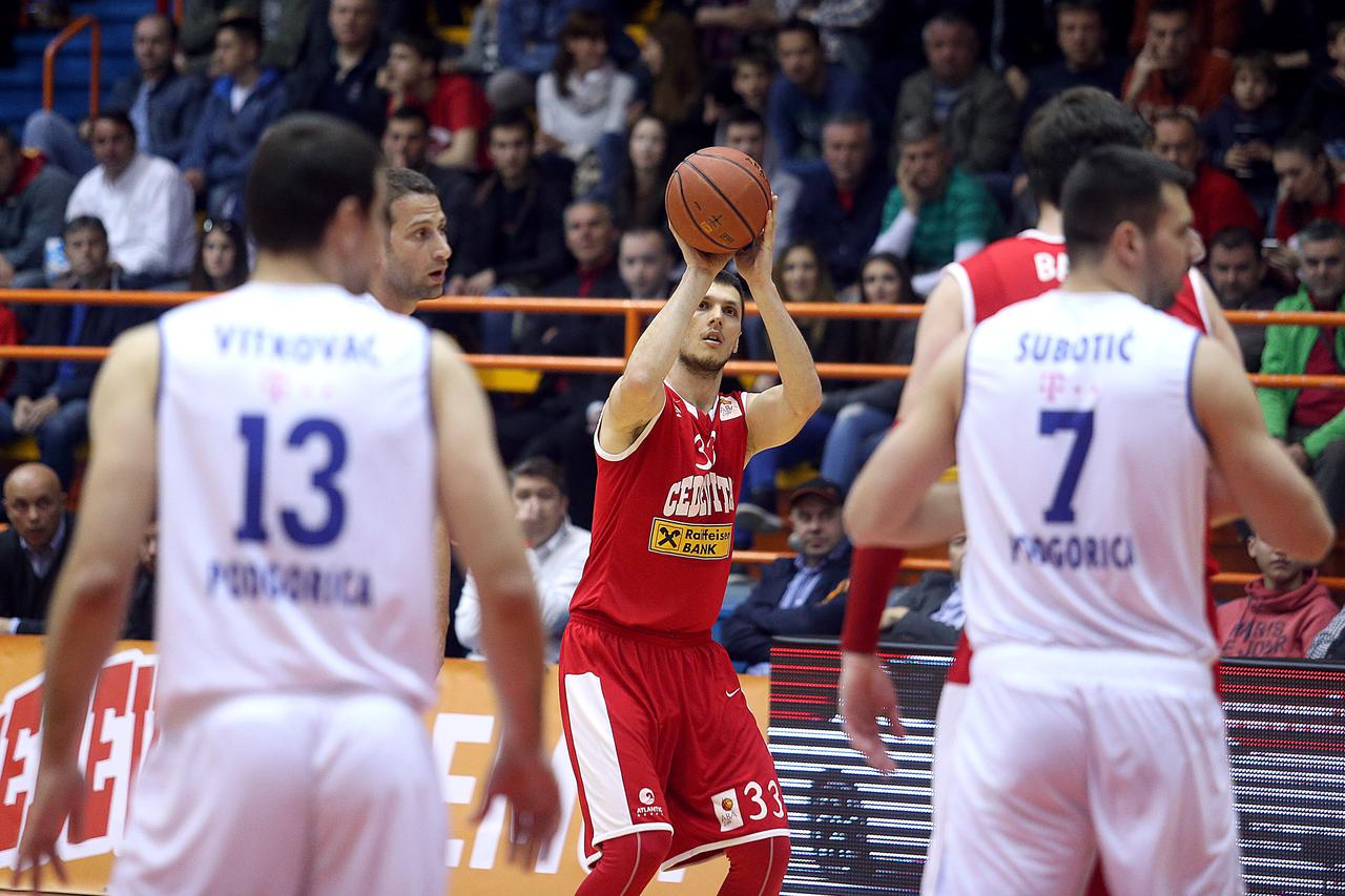 18.04.2015., Dom Sportova, Zagreb - Treca utakmica polufinala ABA lige, KK Cedevita - KK Buducnost Voli. Marko Tomas.  Photo: Goran Stanzl/PIXSELL