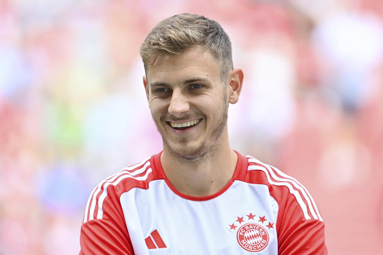 Training / team presentation FC Bayern Munich season 2023/2024.