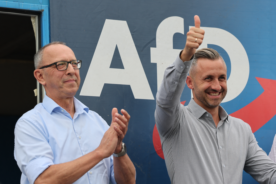 Saxony-Anhalt Election Campaign - AfD